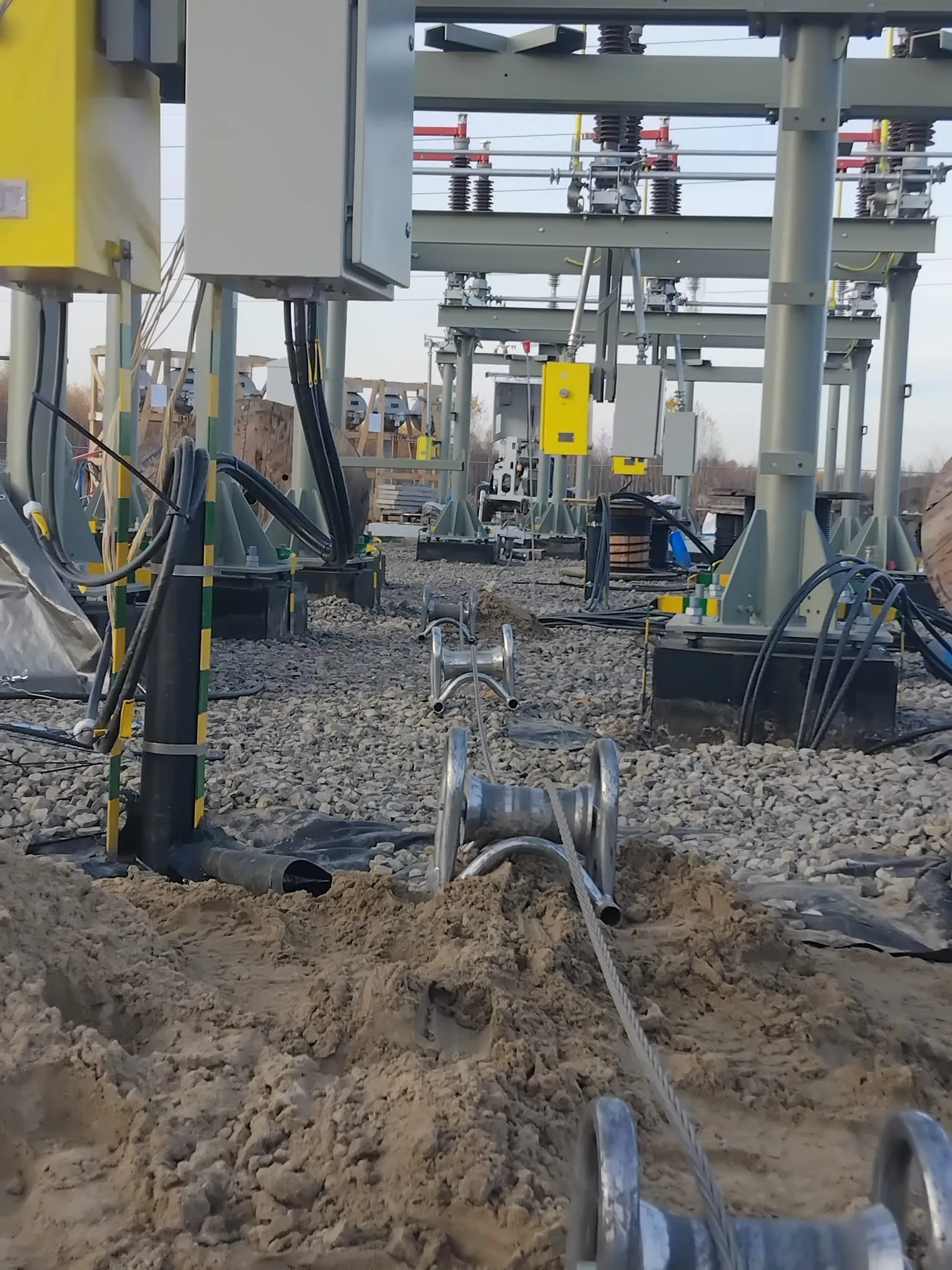 Zdjęcie prac energetycznych